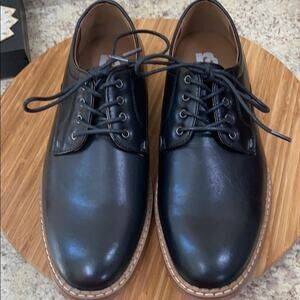 r2 black 8.5 Wesley lace up dress shoes